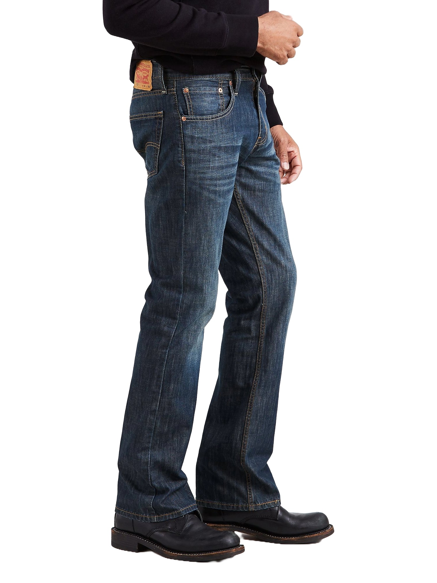 Levi's men's 527 store slim bootcut jeans