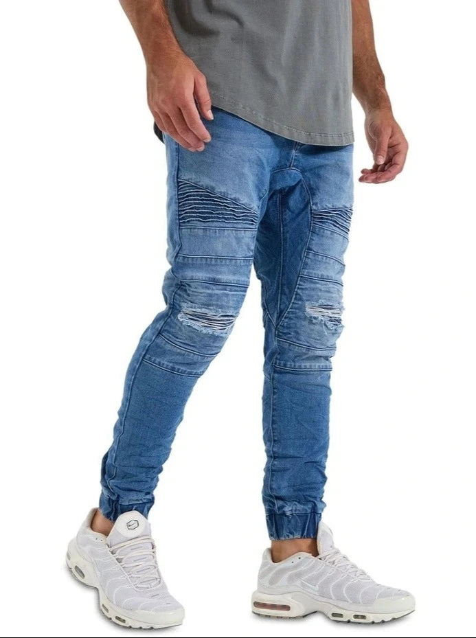 Nena And Pasadena - NXP Viper Denim Jogger - Kentucky Blue