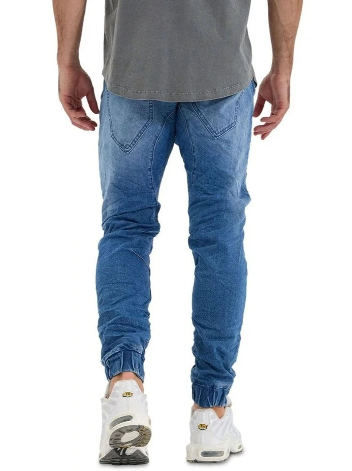 Nena And Pasadena - NXP Viper Denim Jogger - Kentucky Blue