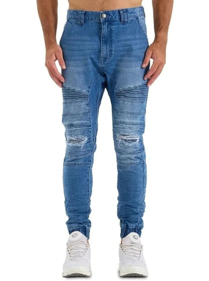 Nena And Pasadena - NXP Viper Denim Jogger - Kentucky Blue