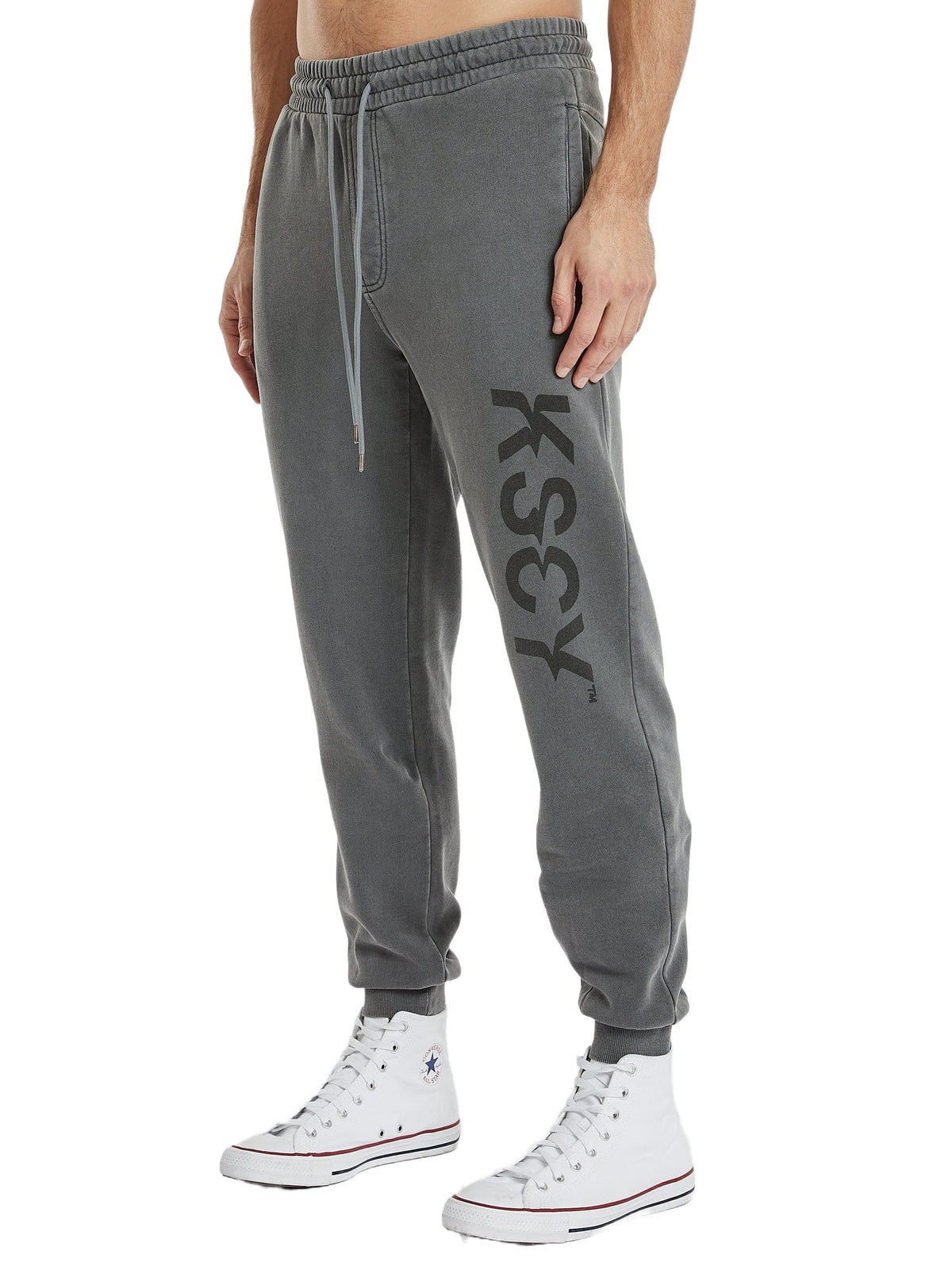 Kiss Chacey - Saxon Trackpant - Pigment Charcoal