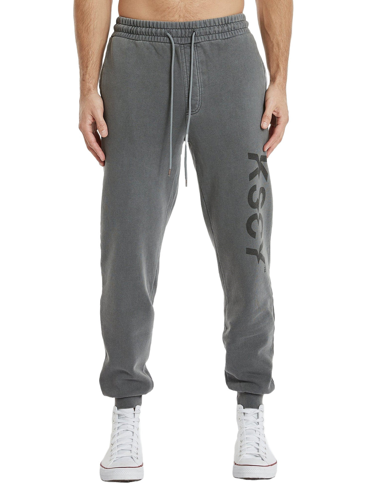 Kiss Chacey - Saxon Trackpant - Pigment Charcoal