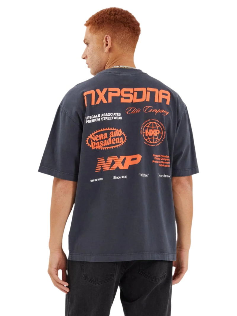 Nena And Pasadena - NXP Agile Oversized Tee - Pigment Anthracite