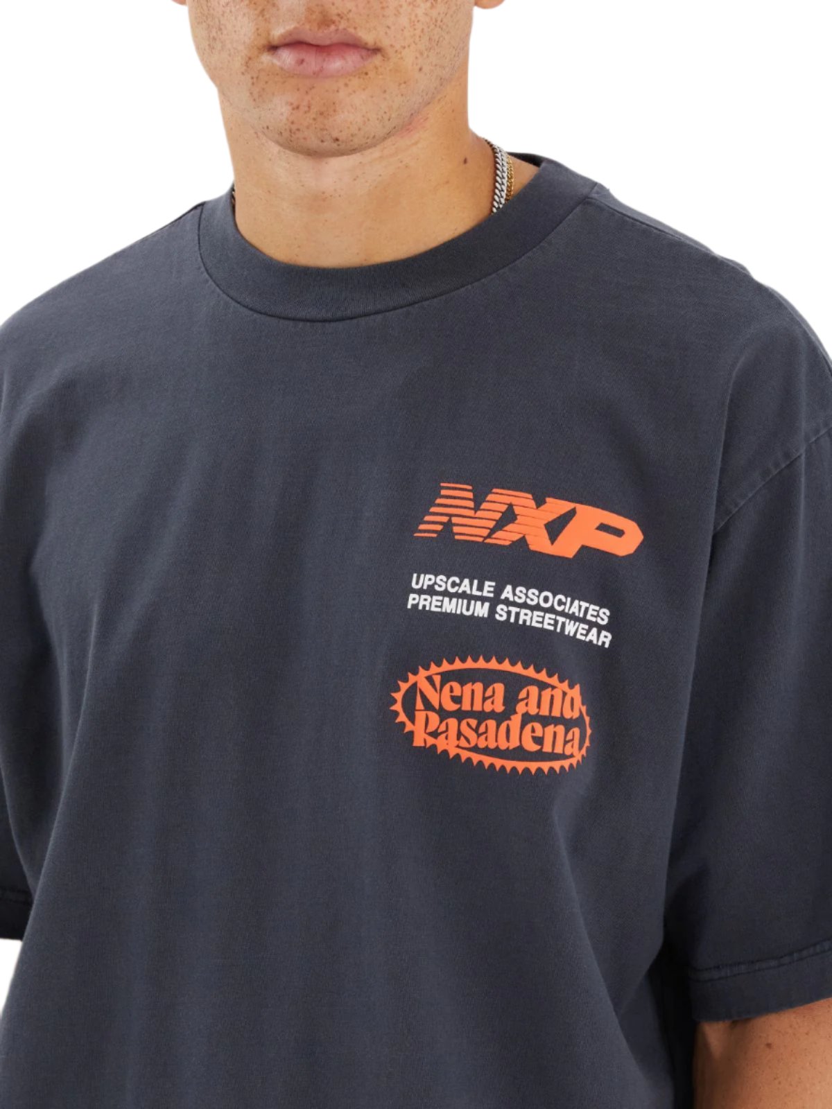 Nena And Pasadena - NXP Agile Oversized Tee - Pigment Anthracite