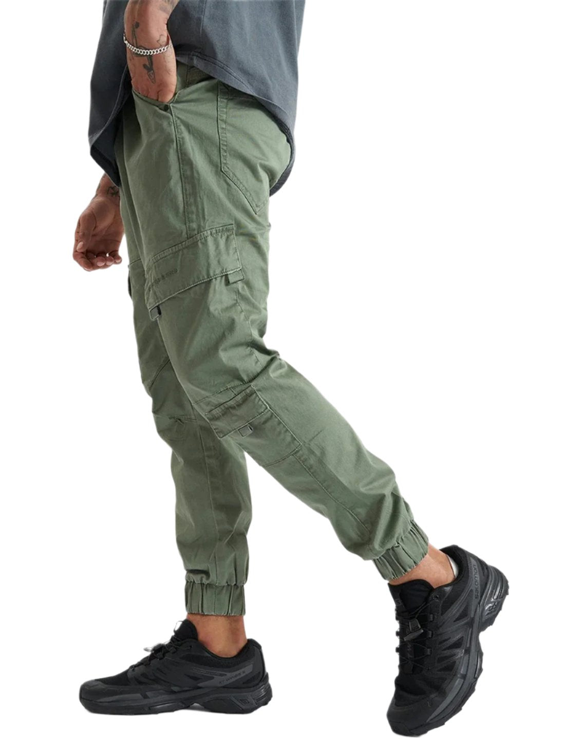 Nena And Pasadena - NXP F100 Cargo Jogger - Khaki