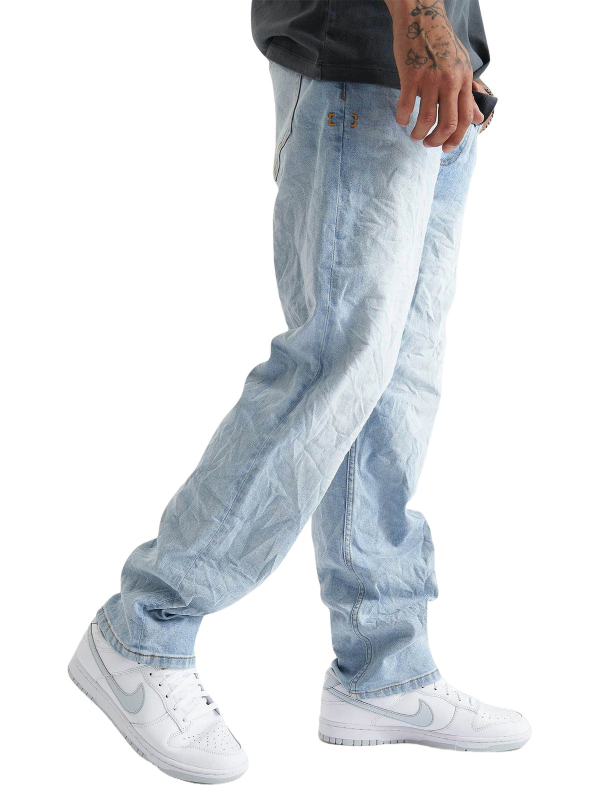 Kiss Chacey - KSCY K5 Relaxed Fit Jean - Sunbleached Blue