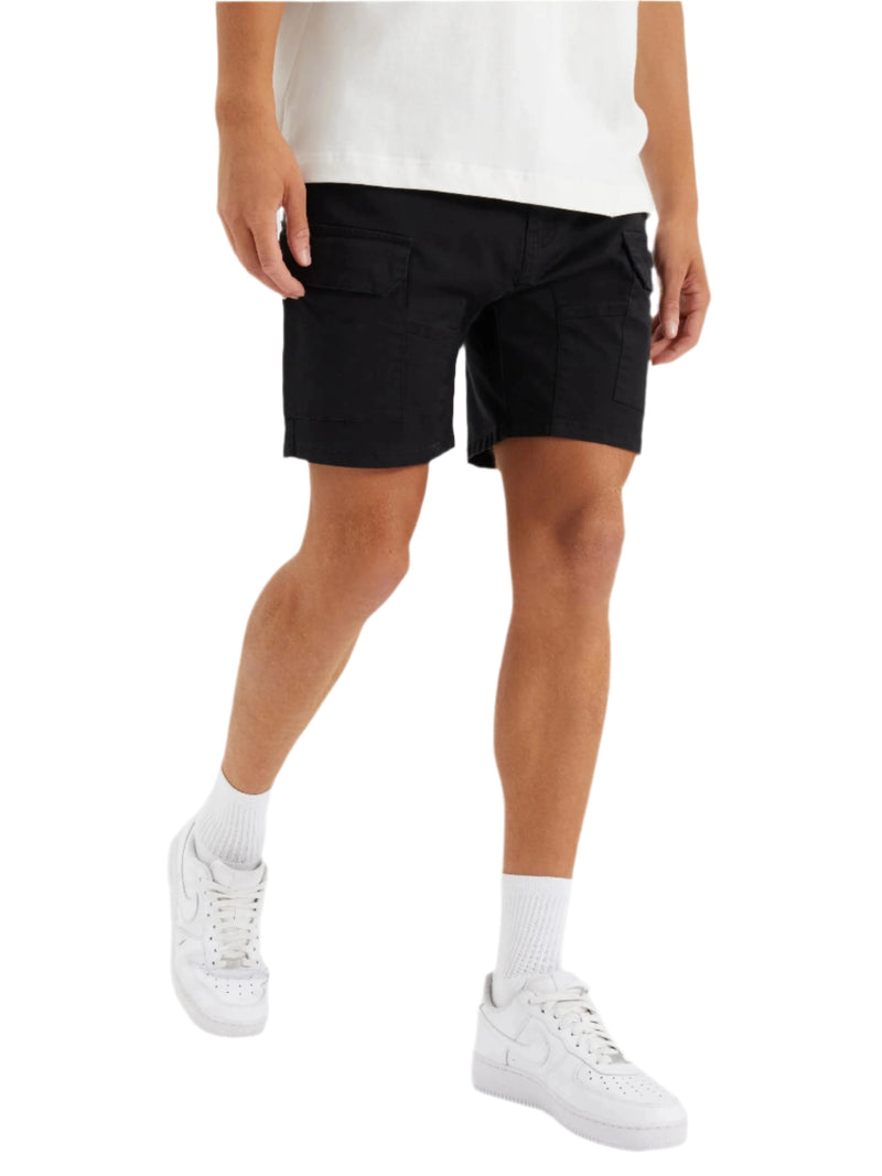 Nena And Pasadena - NXP F100 Fine Twill Short - Black