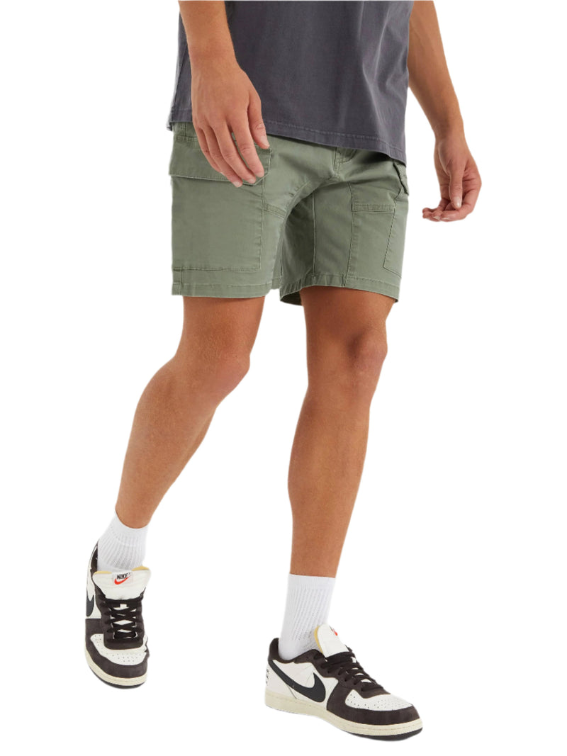 Nena And Pasadena - NXP F100 Fine Twill Short - Khaki