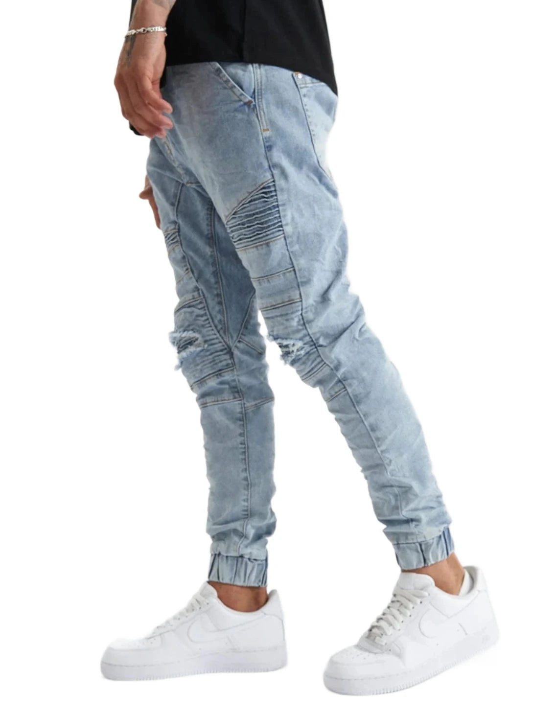 Nena And Pasadena - NXP Viper Denim Jogger - Portland Blue