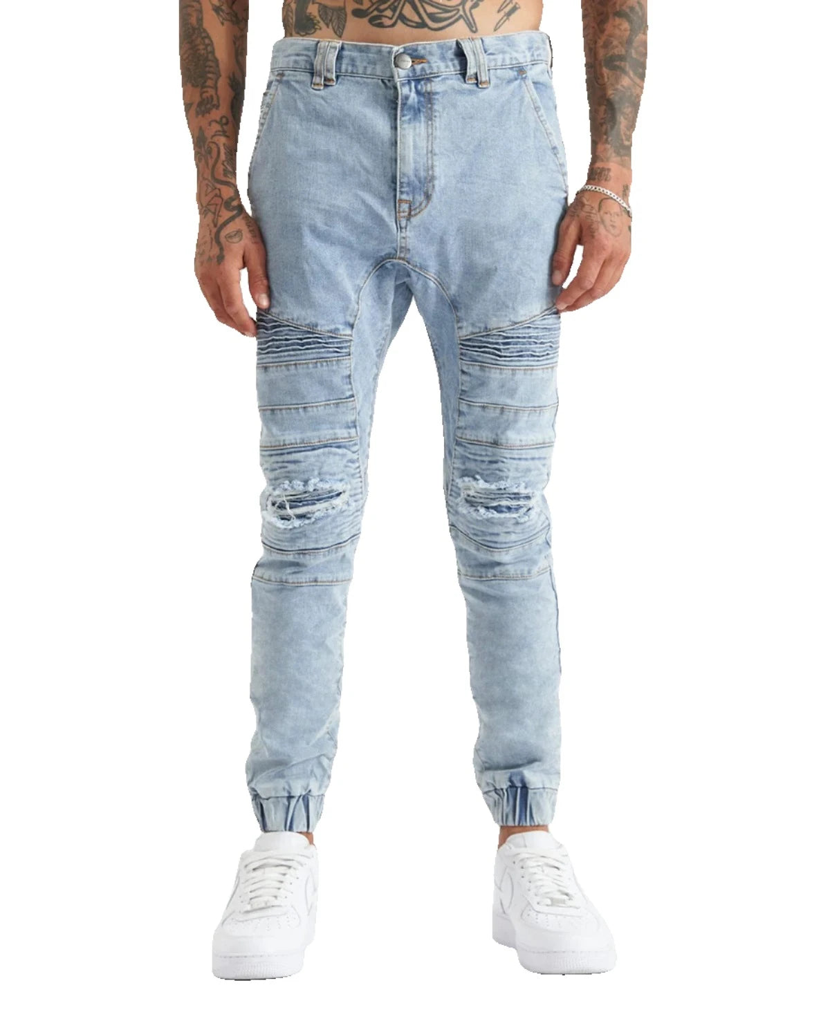 Nena And Pasadena - NXP Viper Denim Jogger - Portland Blue