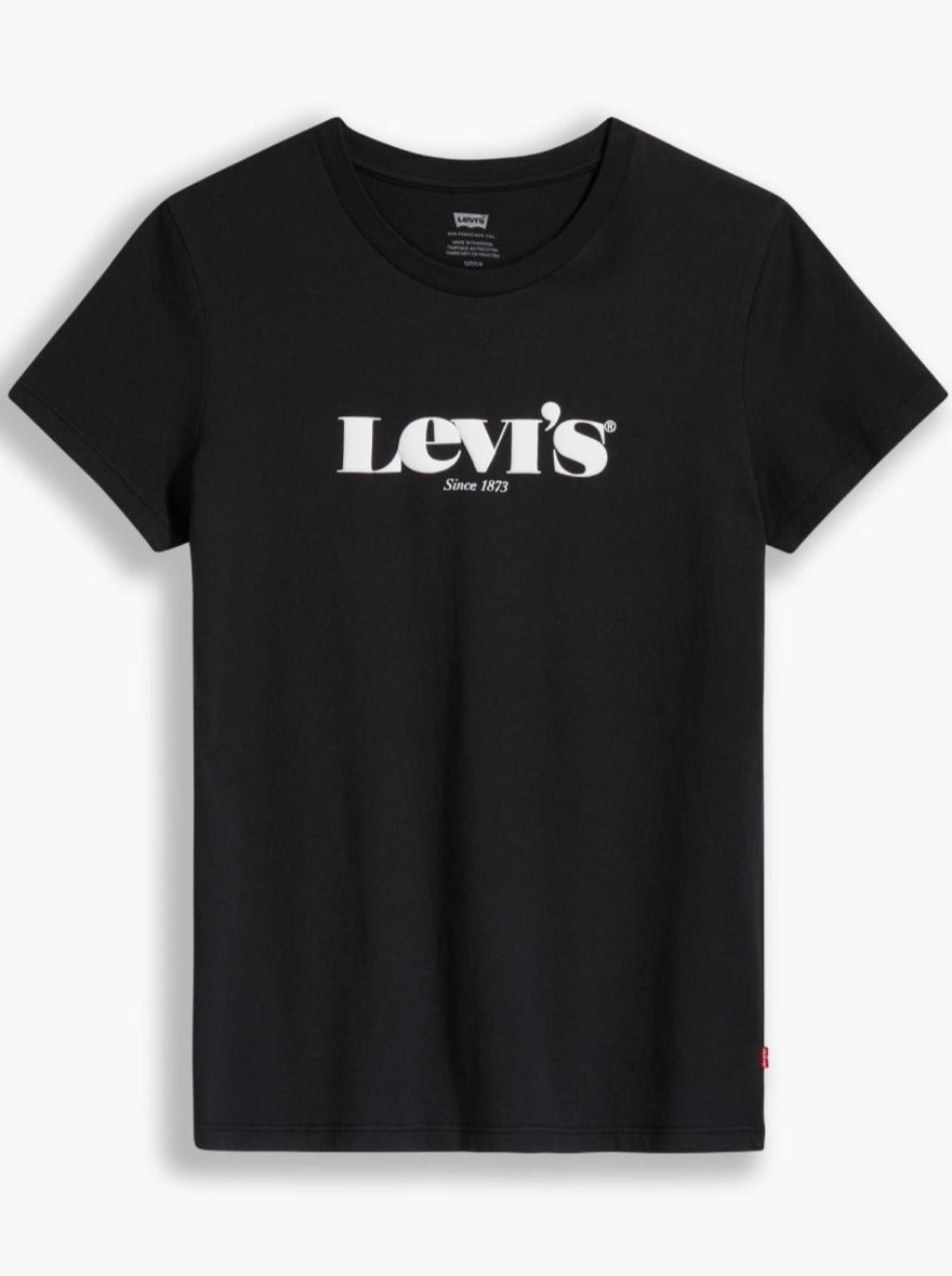 Levi's - The Perfect Tee - New Logo II Caviar Graph