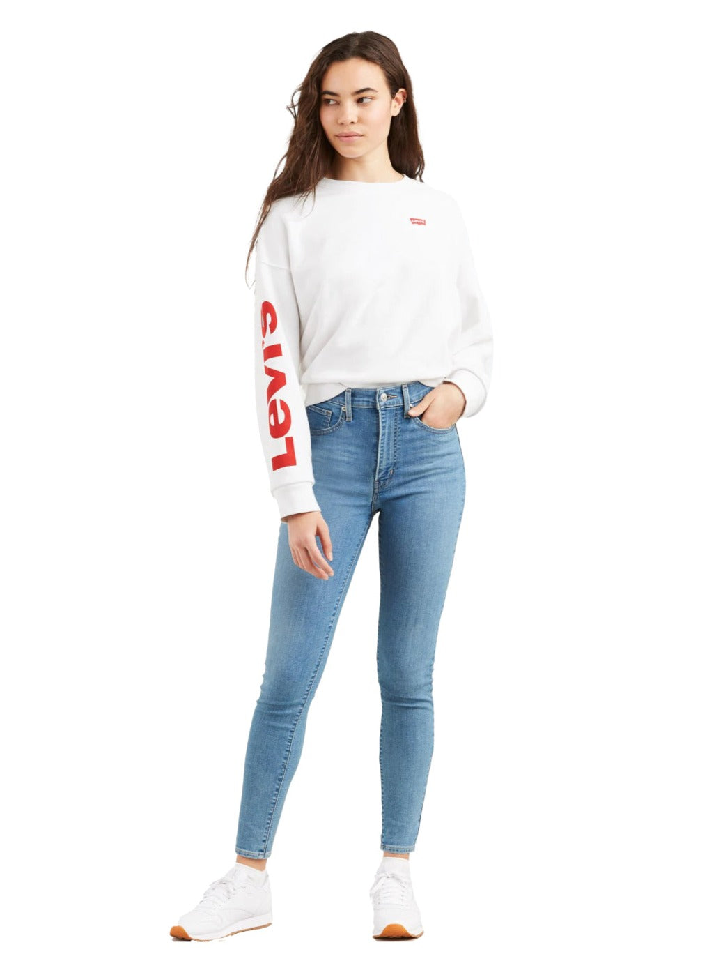 Women's levi's mile hotsell high super skinny jeans