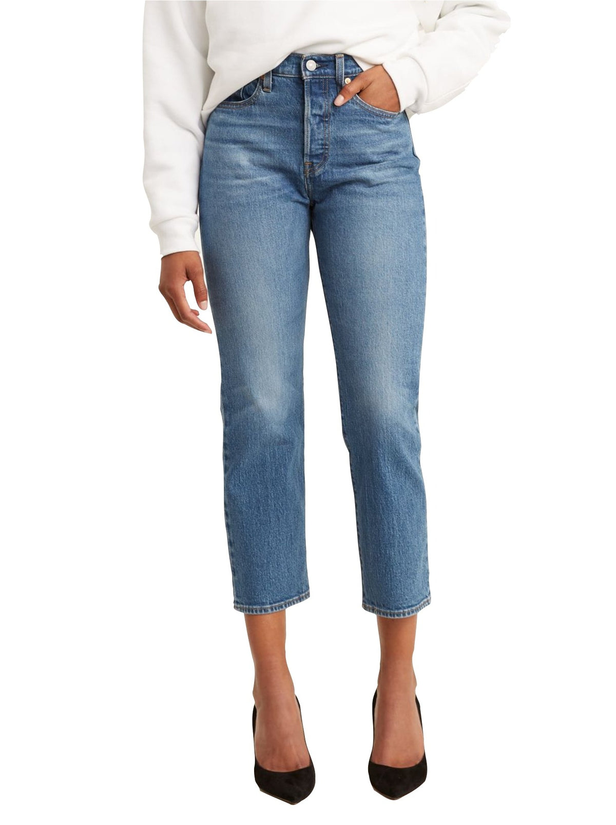 Levi's - Wedgie Fit Straight Jeans - Jive Sound