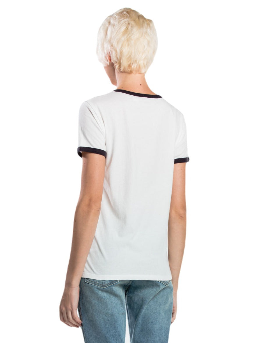 Levi's - Perfect Ringer Logo Tee - White/Black