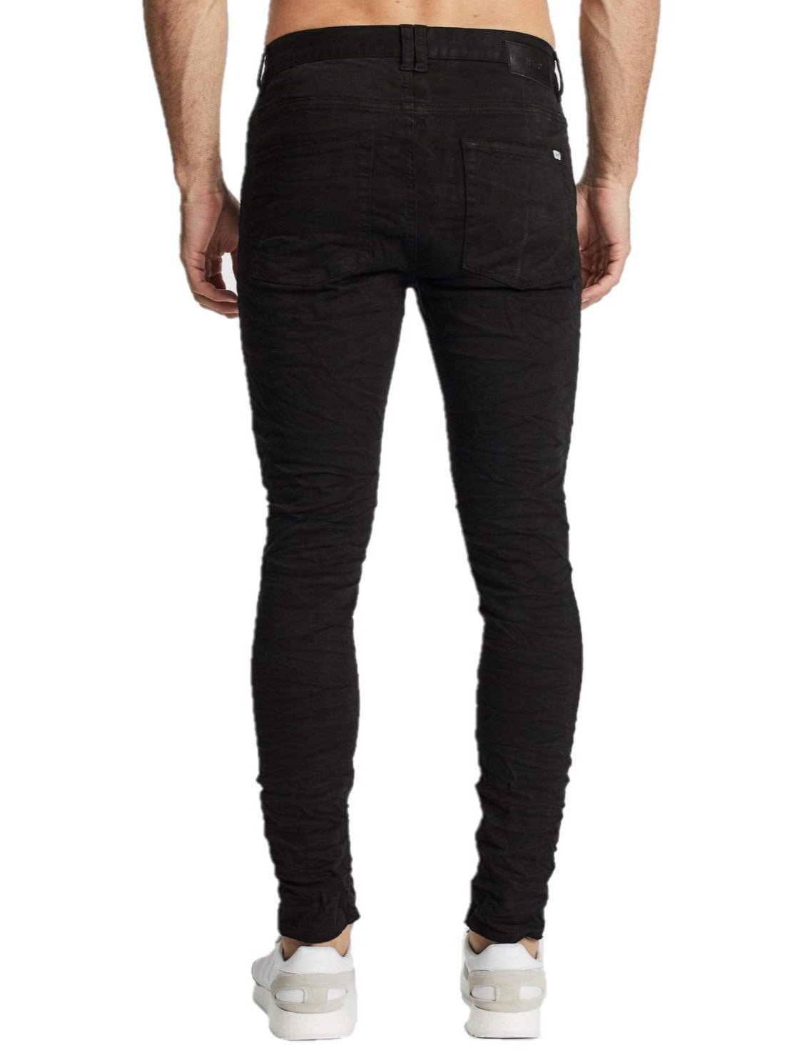 Nena And Pasadena - NXP Flynn Skinny Fit Jean - Destroyed Jet Black