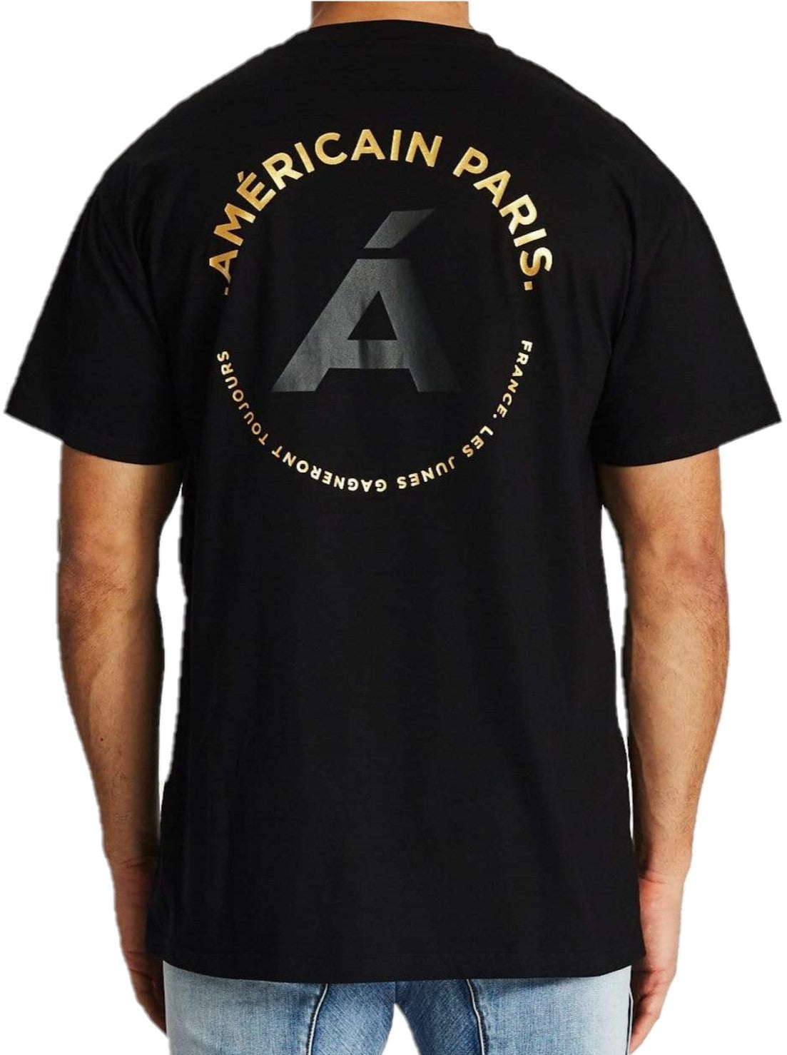 Americain - Jusqua La Fin Oversized Tee - Jet Black