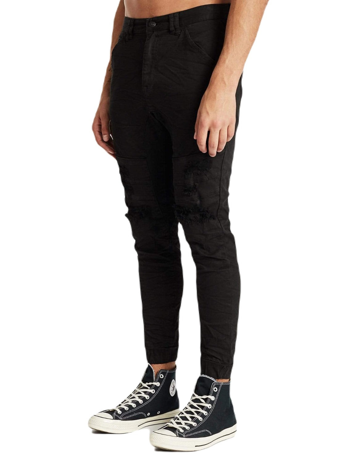 Kiss Chacey - Hydra Denim Jogger - Jet Black