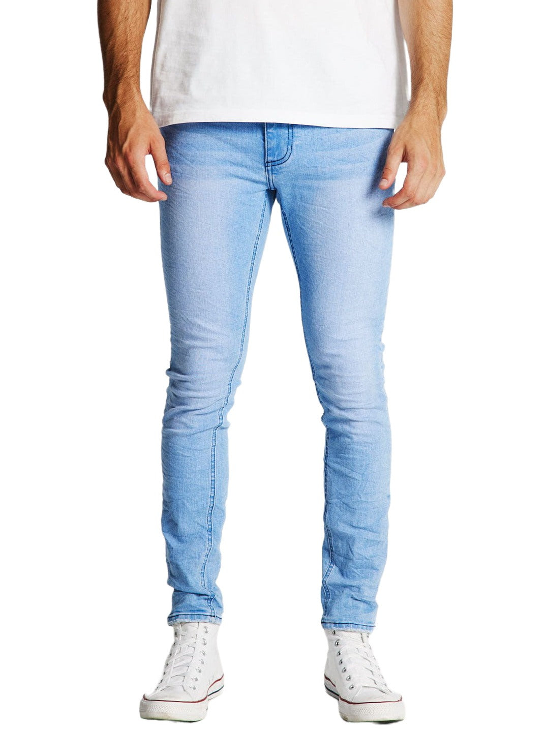 Kiss Chacey - K1 Super Skinny Fit Jeans - Crystal Blue