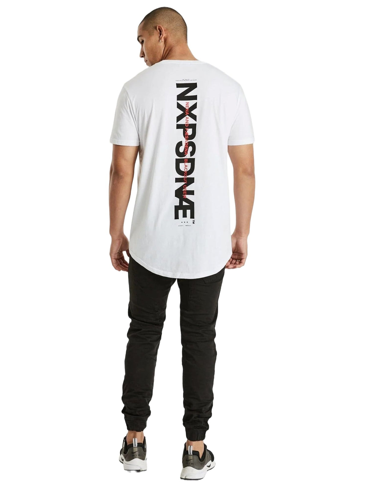 Nena And Pasadena - NXP Hologram Cape Back Tee - White