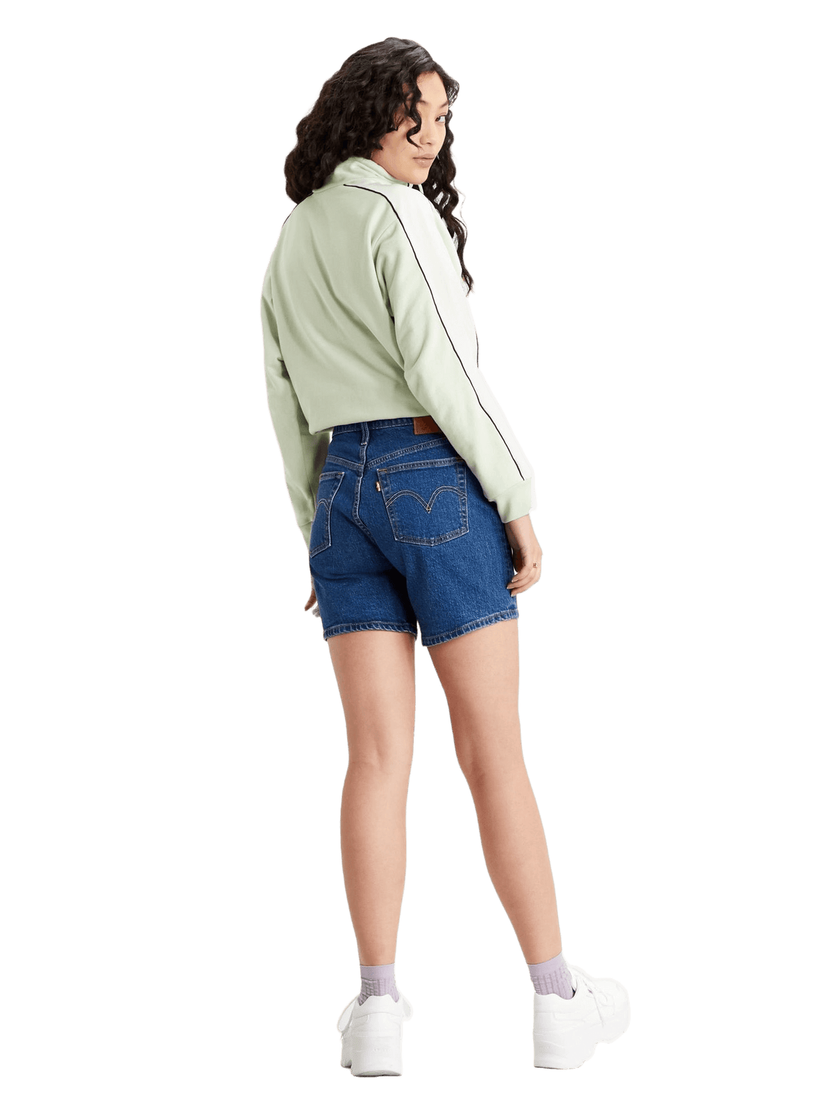 Levi's - 501 Mid Thigh Denim Shorts - Salsa Charleston Shadow