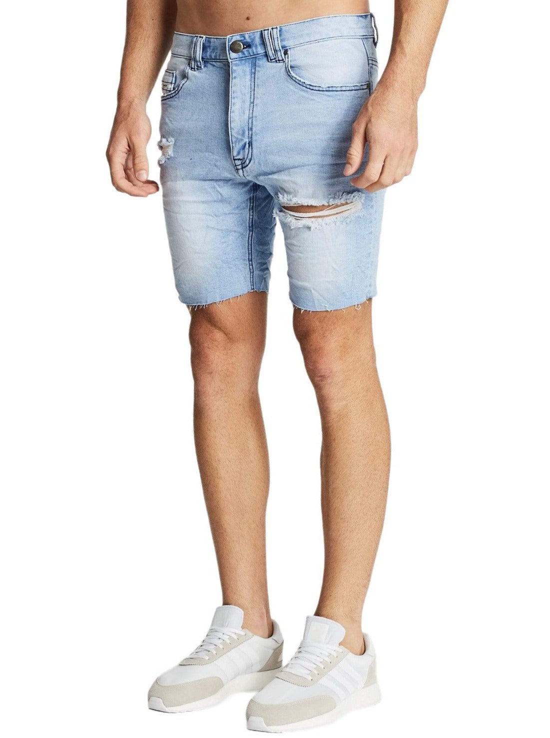 Nena And Pasadena - NXP Rawlins Denim Short - Alaskan Blue