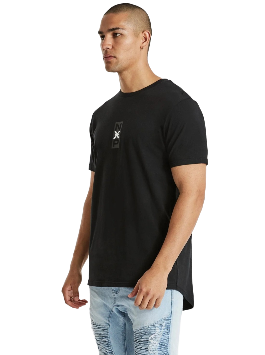 Nena And Pasadena - NXP Hurricane Cape Back Tee - Jet Black