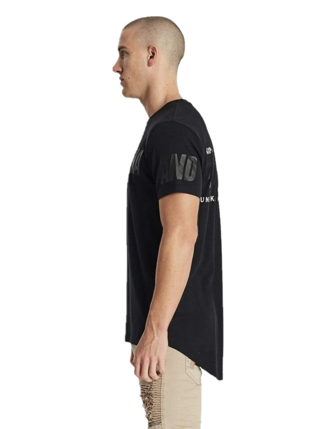 Nena And Pasadena - NXP Power Cape Back Tee - Jet Black