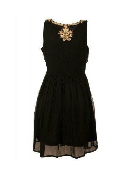 Living Doll - Privileged Dress - Black