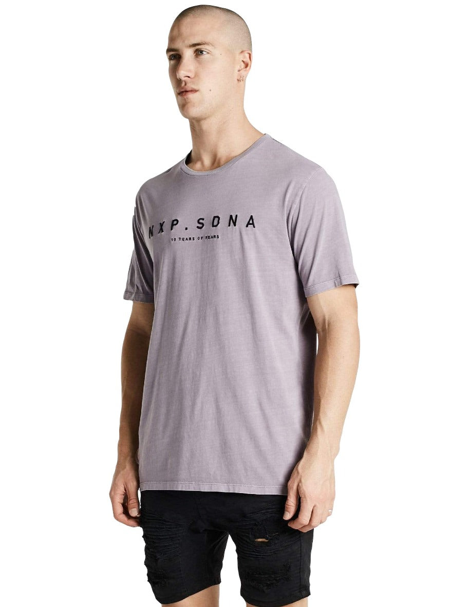 Nena And Pasadena - NXP Behaviour Step Hem Tee - Pigment Lilac