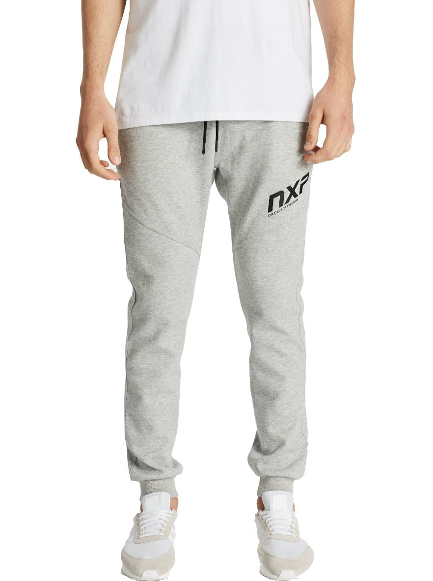 Nena And Pasadena - NXP Carbon Track Pant - Grey Marle