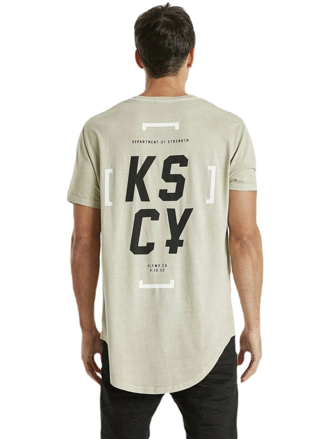 Kiss Chacey - KSCY Downtown Dual Curved Tee - Pigment