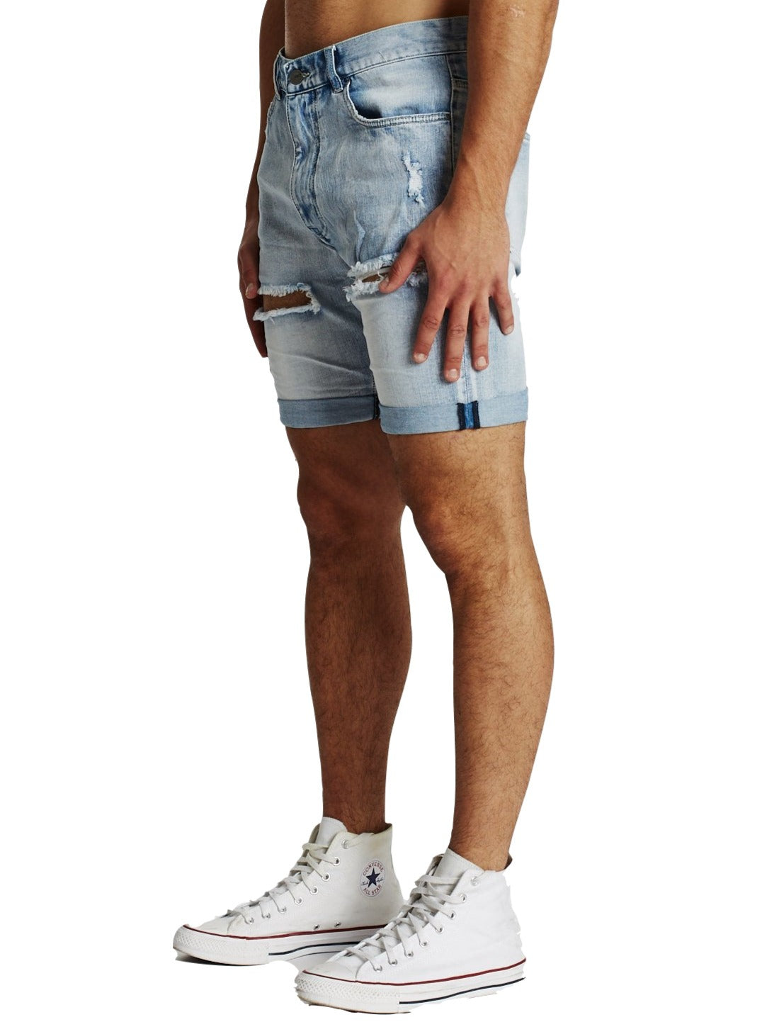 Kiss Chacey - KS3 Denim Short - Sunburnt Blue