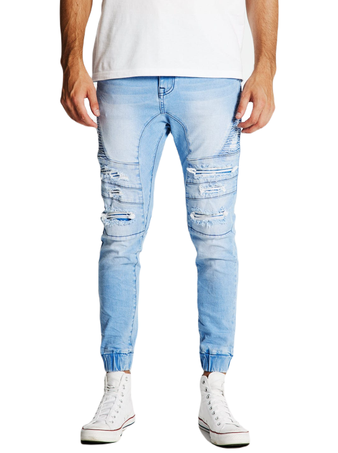 Kiss Chacey - Hydra Denim Jogger - Crystal Blue