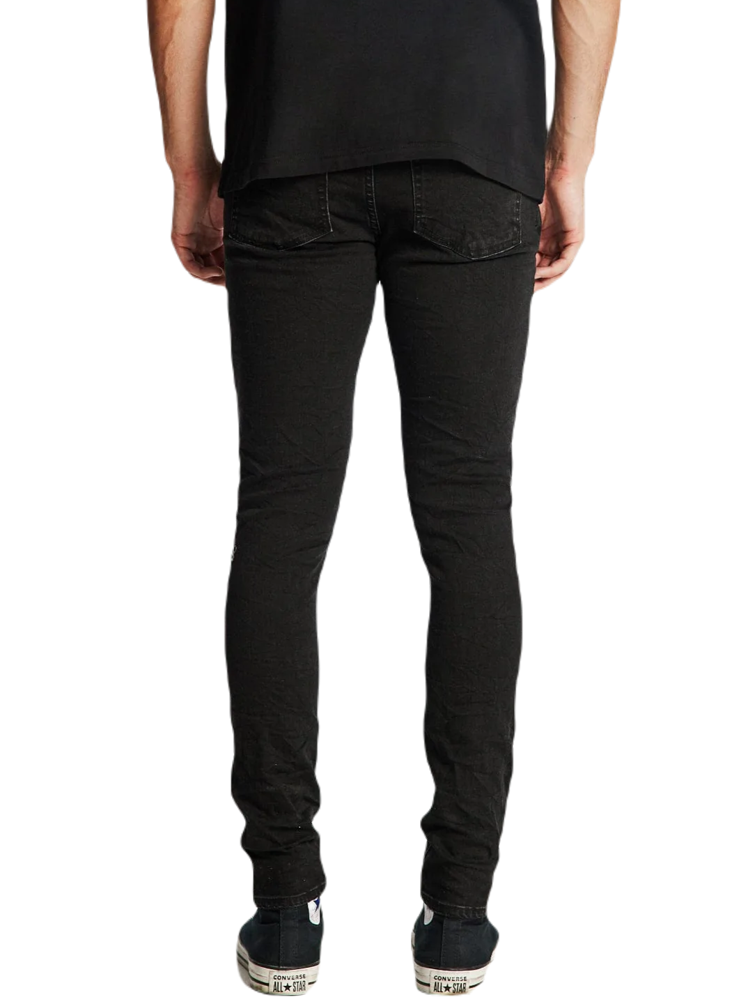 Kiss Chacey - K1 Super Skinny Fit Jeans - Destroyed Washed Black