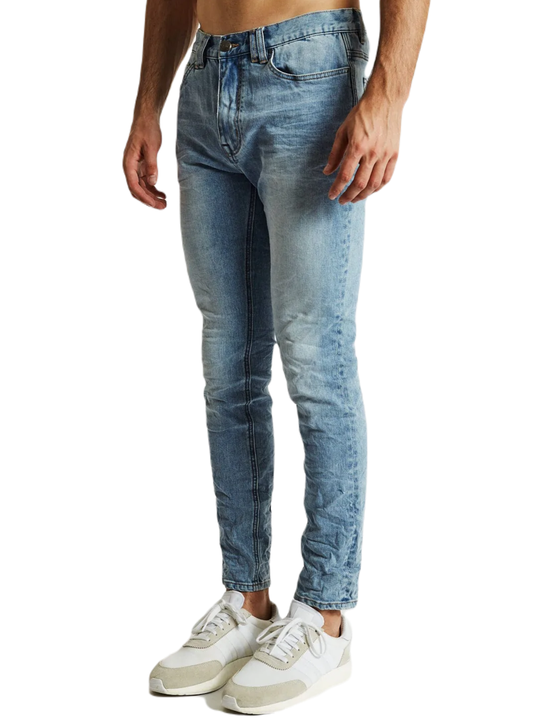 Nena And Pasadena - NXP Flynn Skinny Fit Jean - Sodium Blue