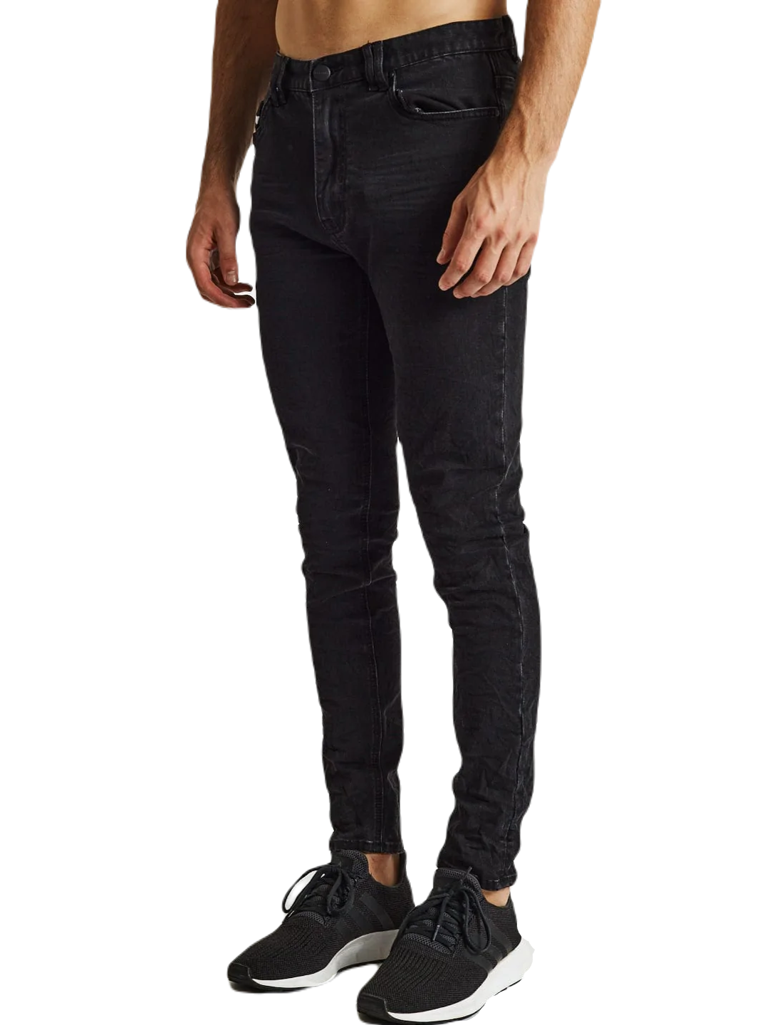 Nena And Pasadena - NXP Flynn Skinny Fit Jean - Vintage Black