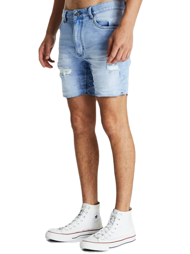 Kiss Chacey - KS1 Denim Short - Crystal Blue