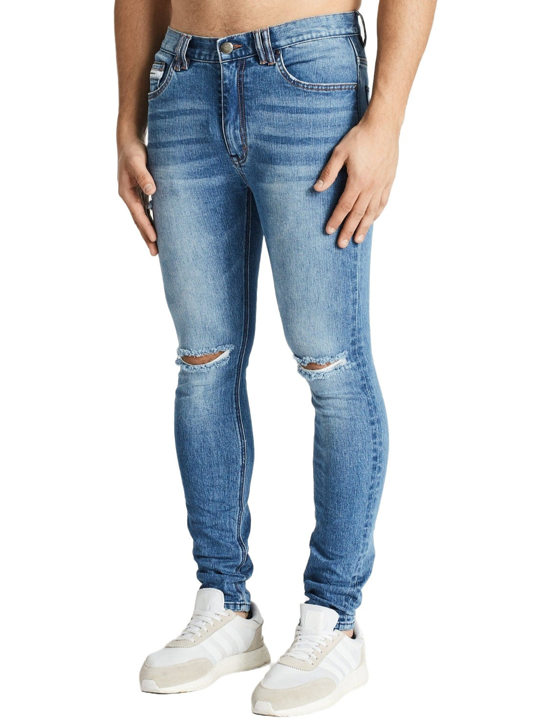 Nena And Pasadena - NXP Tyler Super Skinny Fit Jean - Arizona Blue